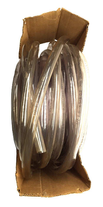 Samar 80' Non-Toxic Clear PVC Tubing 1/2" I.D x 5/8" O.D 7006P NOS
