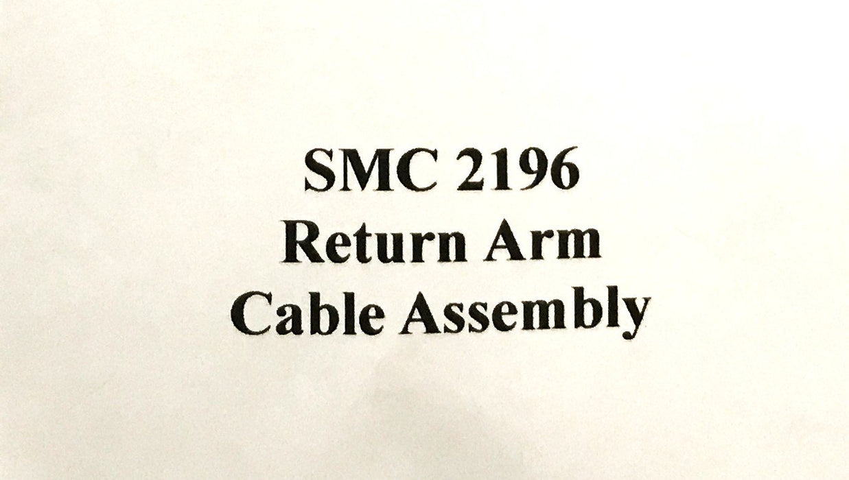 SMC 8 inch Return Cable Assembly SMC-2196 [Lot of 5] NOS