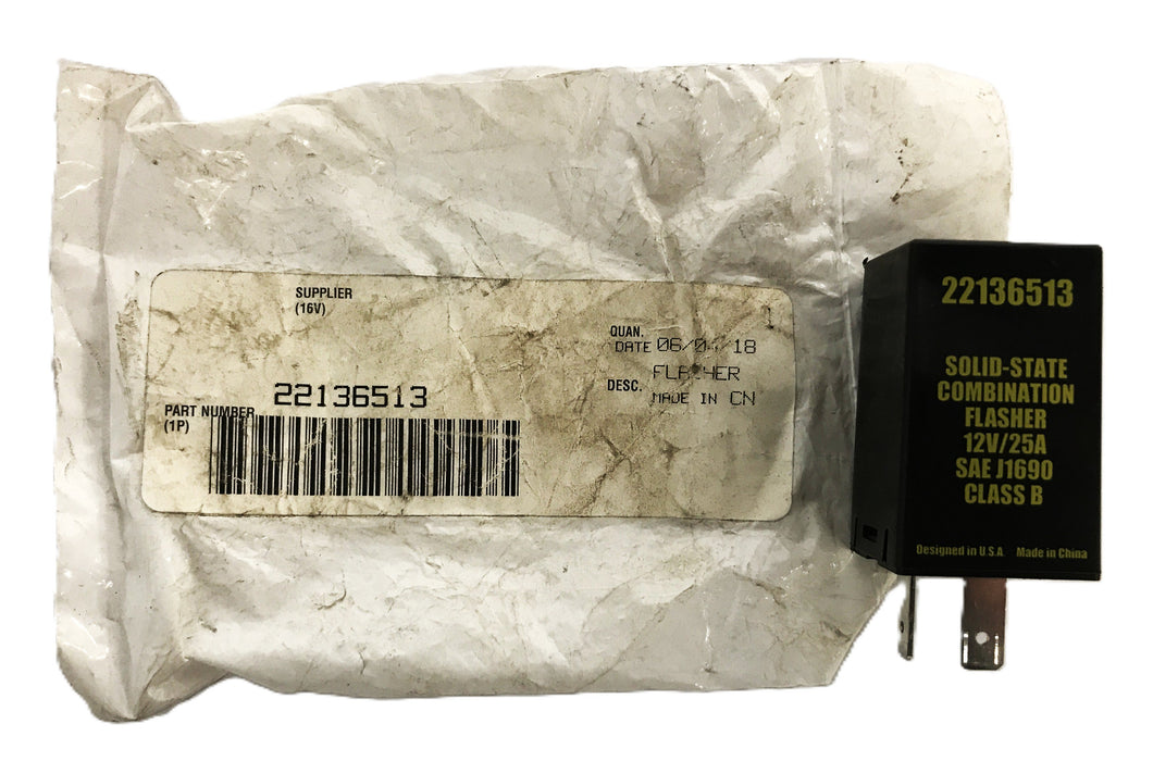 Mack Solid State Signal Fasher 22136513 NOS