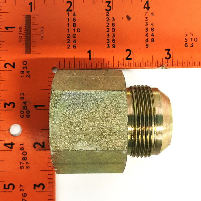 Unbranded 1-1/4 inch Male JIC x Female Pipe Adaptor C5255X20 [Lot of 4] NOS