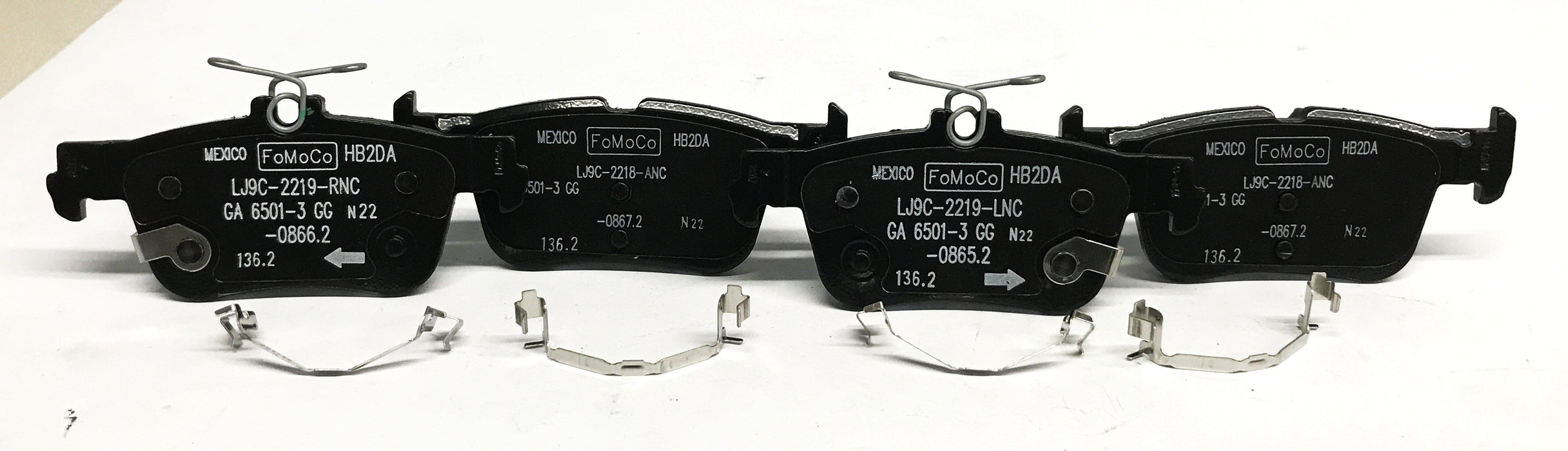 Motorcraft Brake Pad Set BRF-1962 NOS