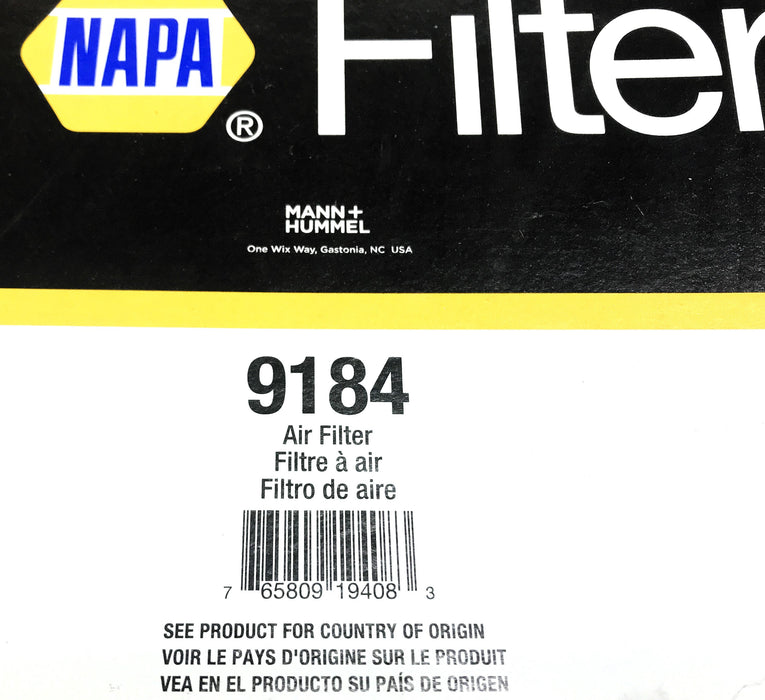Napa Air Filter 9184 NOS