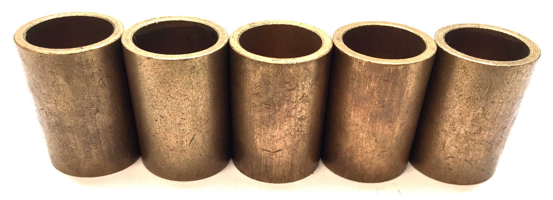 Unbranded 1" x 1-1/4" x 1-3/4" Sintered Bronze Sleeve Bearing [Lot of 5] NOS