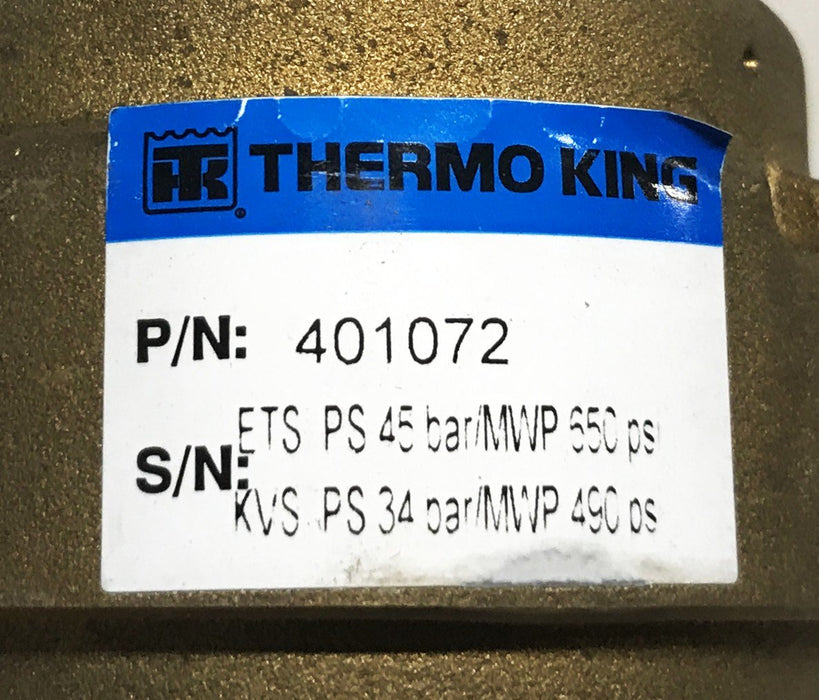 Thermo King EPR Valve 401072 NOS