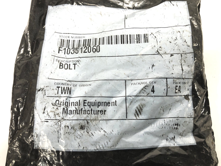 Unbranded W.T. 10.9 Bolt F103512060 [Lot of 2] NOS