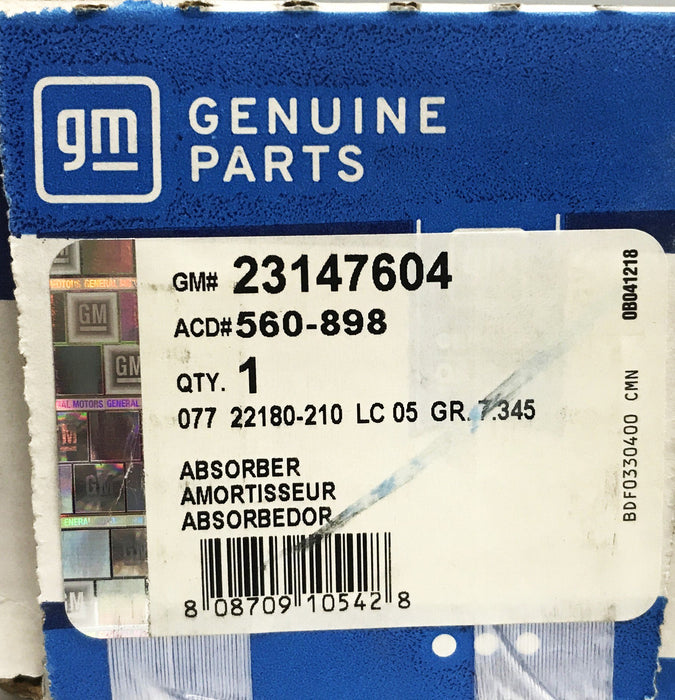 GM Rear Shock Absorber 23147604 NOS