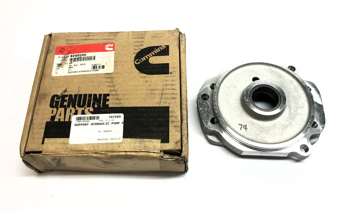Cummins Hydraulic Pump Adapter 4298595 (4298596) NOS
