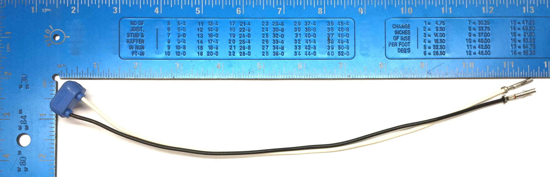 Grote 2-Wire 11" License Tag Pigtail Plug [Lot of 6] NOS