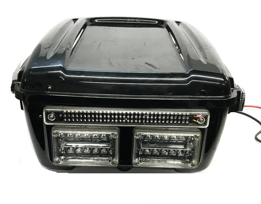 Harley-Davidson Tour-Pak Radio Box with Whelen LED Light Assembly USED