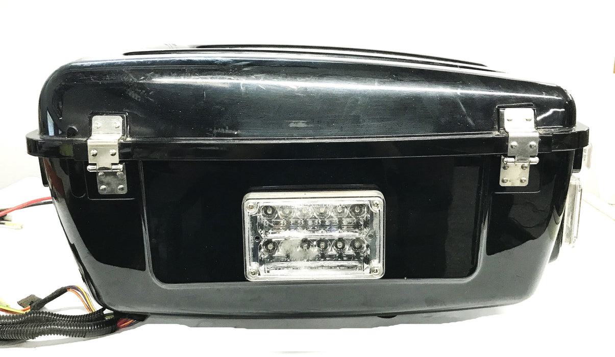 Harley-Davidson Tour-Pak Radio Box with Whelen LED Light Assembly USED