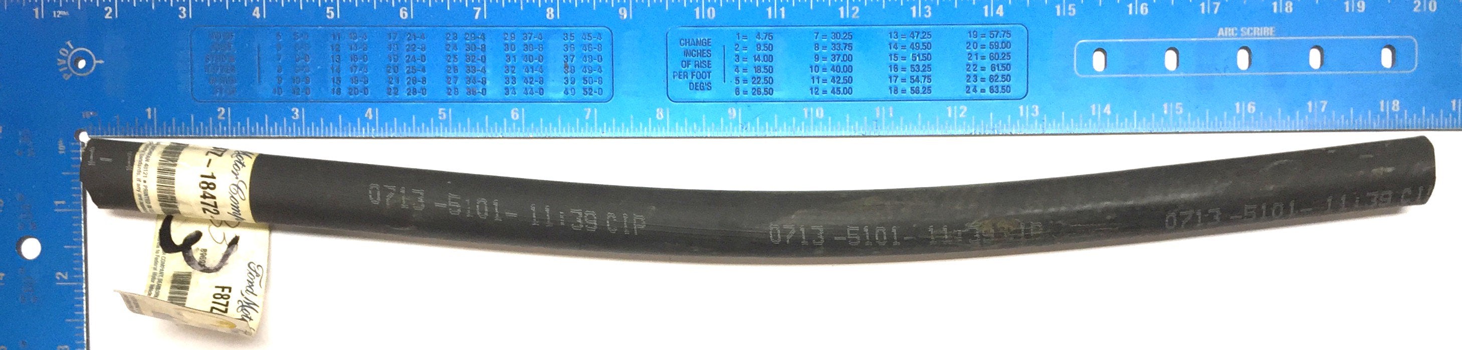 Ford Motor Company 18" Coolant Hose F87Z18472HA NOS