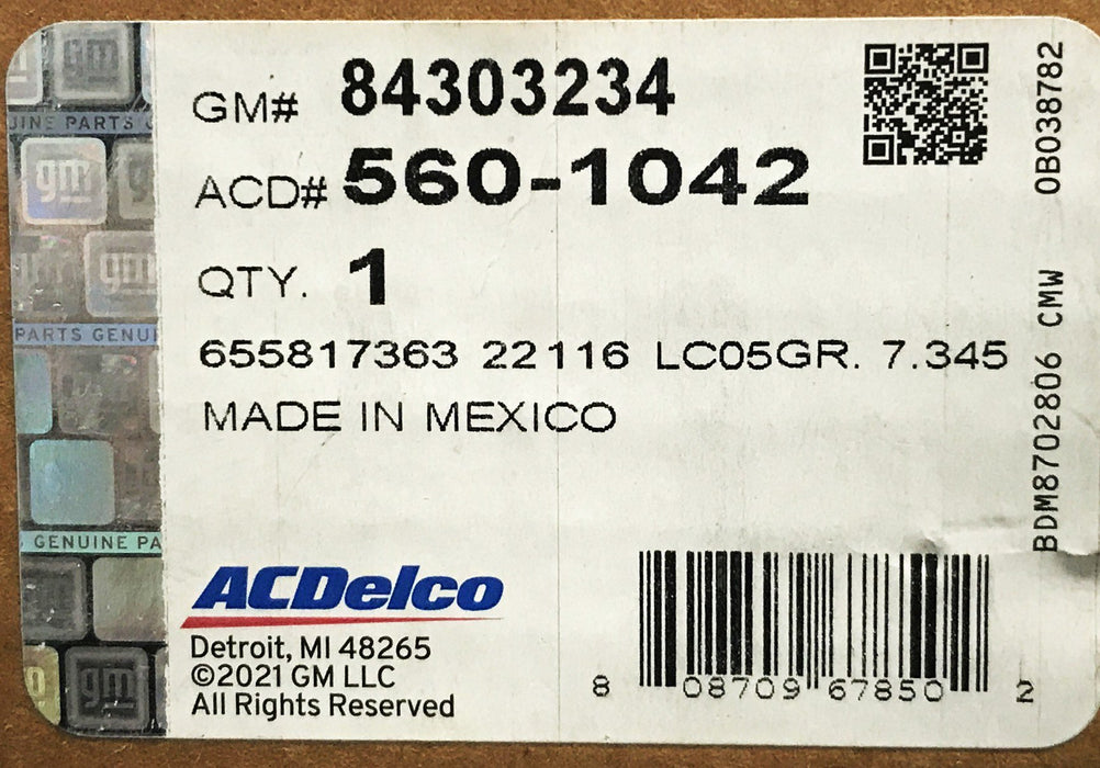 ACDelco Shock Absorber 560-1042 NOS