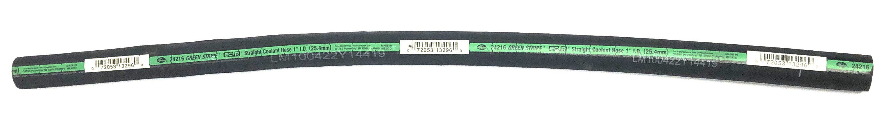 Gates Green Stripe 35 Inch  Straight Coolant Hose 1 Inch OD 24216 NOS