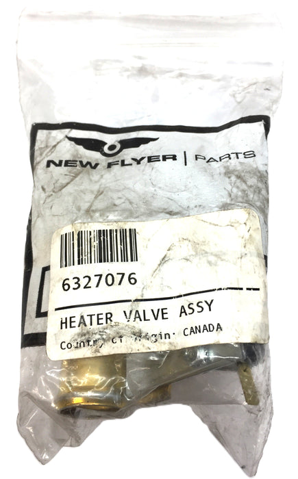 New Flyer Heater Valve Assembly 6327076 NOS