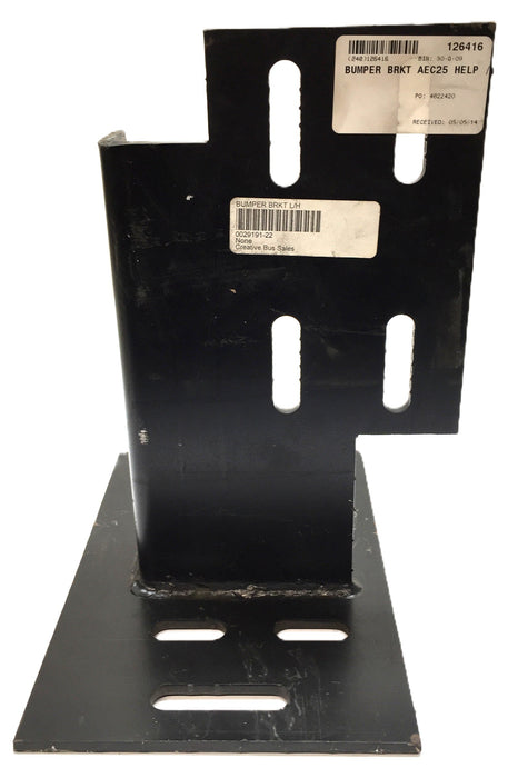 Creative Bus Left-Hand Bumper Bracket 0029191-22 NOS