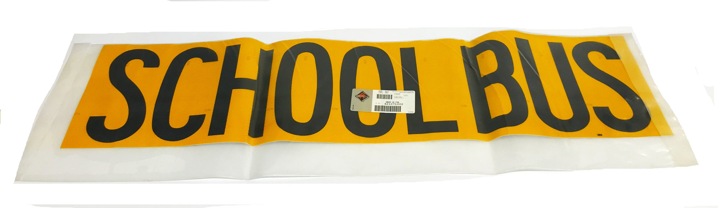 International/3M 36 inch x 9-1/4 inch "School Bus" Decal NOS