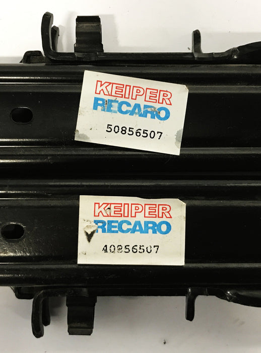 Keiper Recaro Seat Slider Set 50956507 and 40856507 NOS
