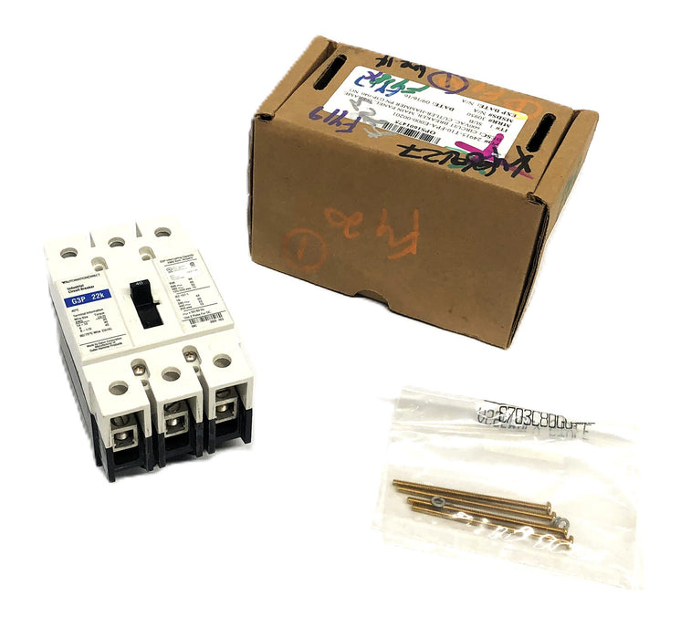 AutomationDirect 480VAC 125/250VDC Industrial Circuit Breaker G3P-040 NOS