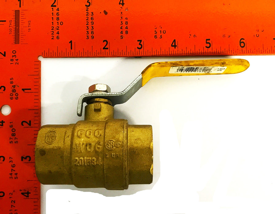 Mueller 1 inch Ball Valve 107-825 [Lot of 3] NOS