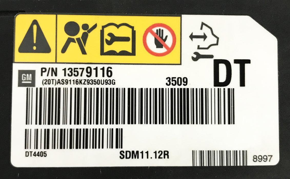 GM OEM Air Bag Control Module 13579115 NOS - GTS SPECIAL
