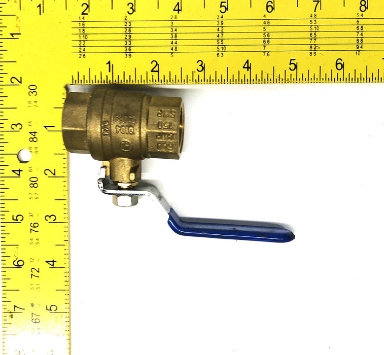 Tipco 600WOG 150WSP 1/2PSI 600CWP 150SWP 3/4 Inch Ball Valve 5G1258 NOS