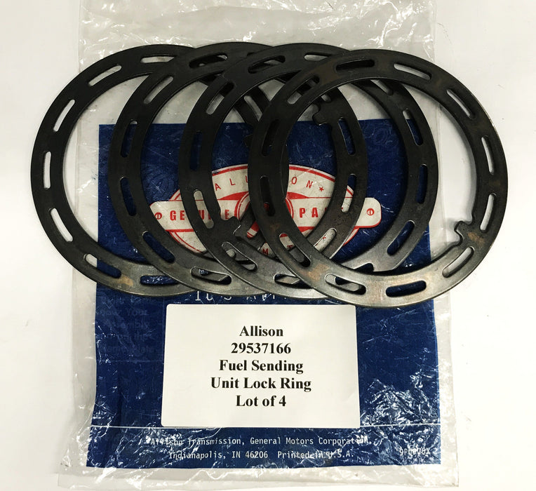 Allison Fuel Sending Unit Lock Ring [Lot of 4] 29537166 NOS