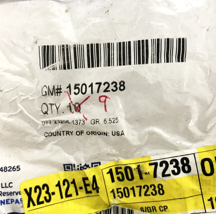 GM OEM Coupling Shaft Nut 15017238 [Lot of 9] NOS