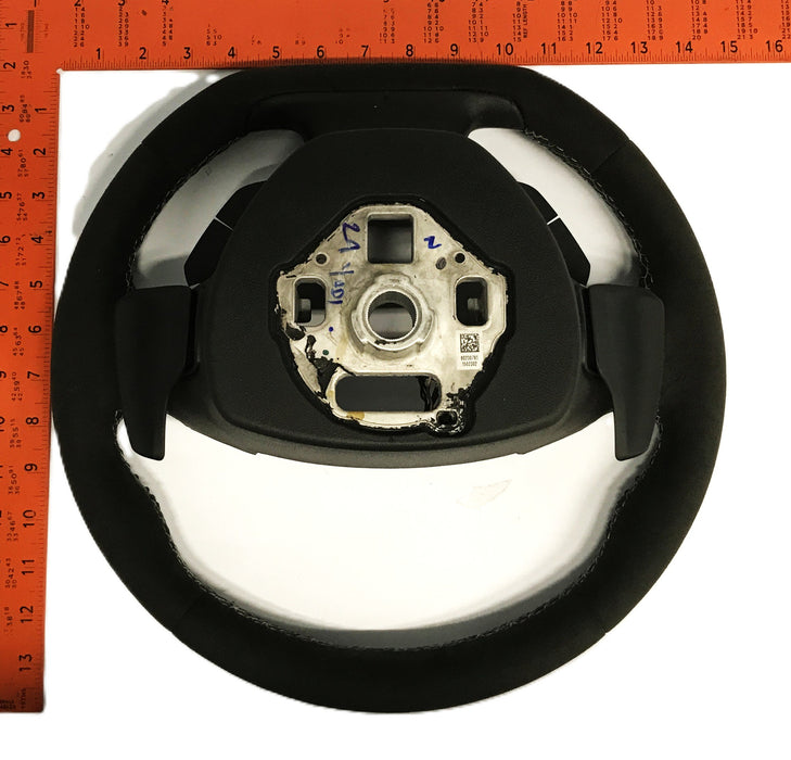 GM Jet Black Suede Steering Wheel Assembly 84744950 NOS