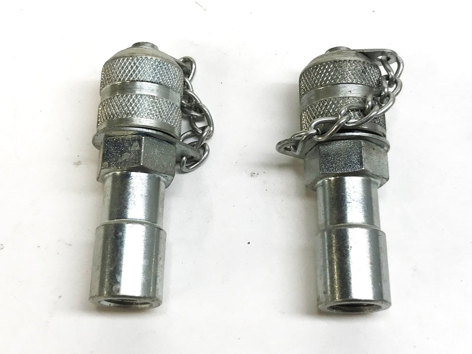 Unbranded 5/16 inch Make x 3/16 Female Test Port [Lot of 2] NOS