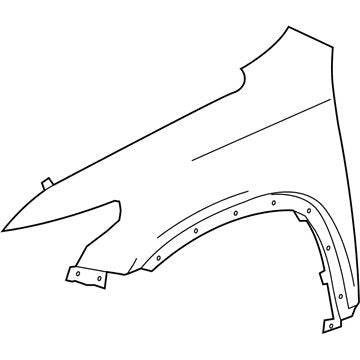 GM OEM Front Left Fender 84679031 NOS FREIGHT