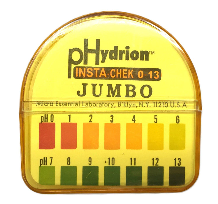 pHydrion Insta-Chek 0-13 Jumbo pH Test Paper Refill JR-113 NOS