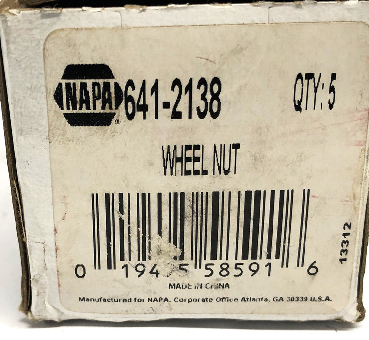 NAPA Wheel Nut 641-2138 [Lot of 4] NOS