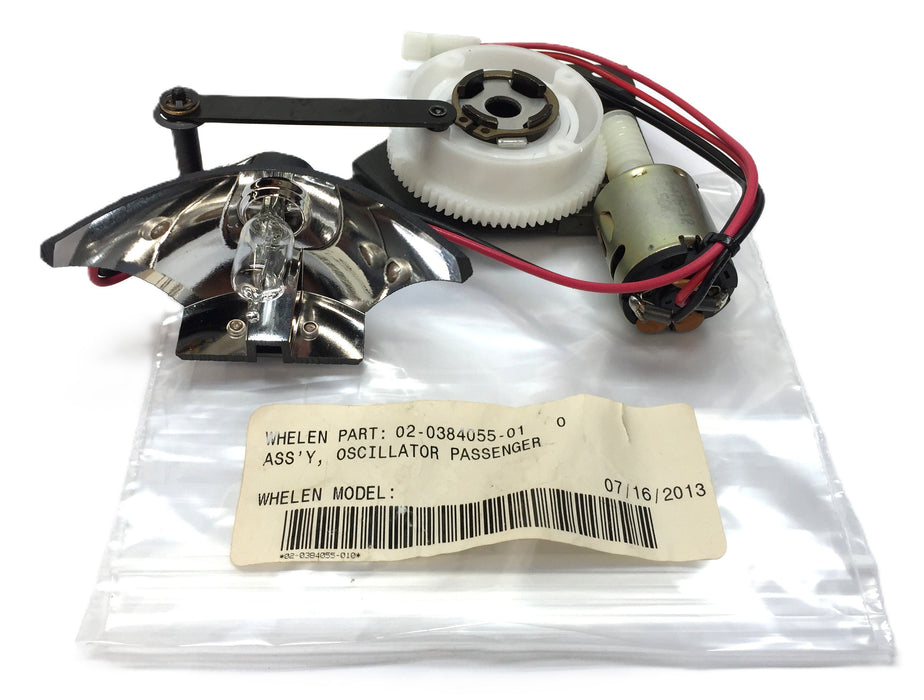 Whelen Delta 4500 Passenger Side Oscillator Assembly 02-0384055-01 NOS - GTS SPECIAL