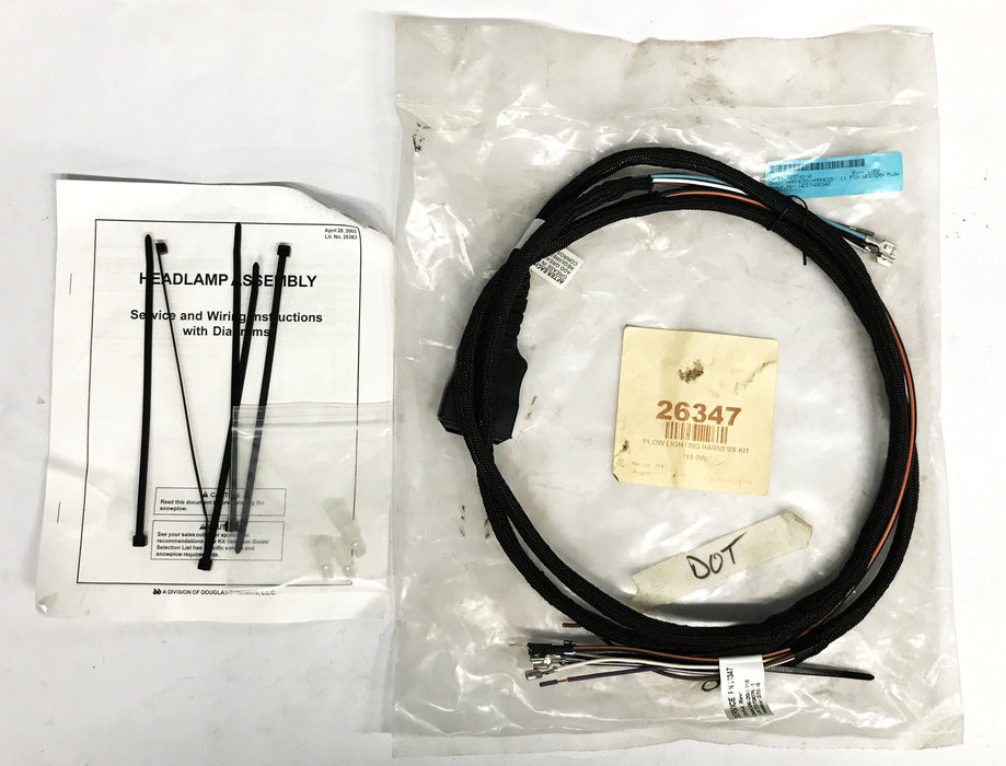 Western Plow Lighting Harness Kit 26347 NOS