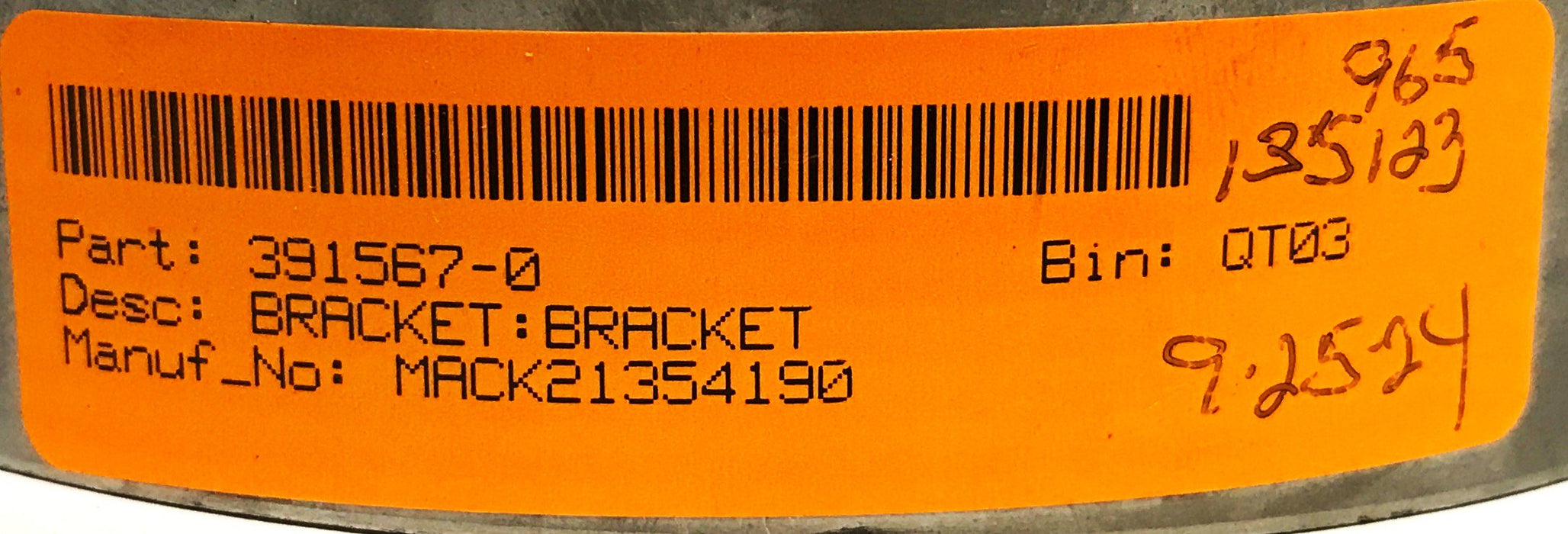 Mack Multi-Purpose Bracket 21354190 NOS