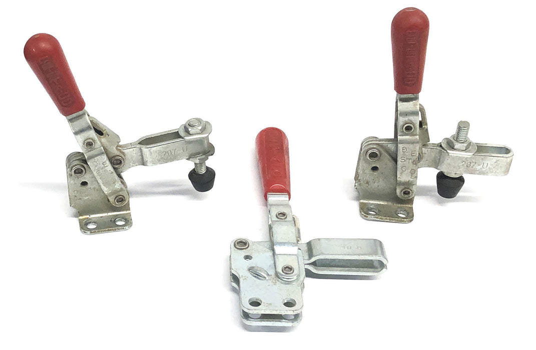 Destaco Vertical Hold Down Clamp 207-U [Lot of 3] USED