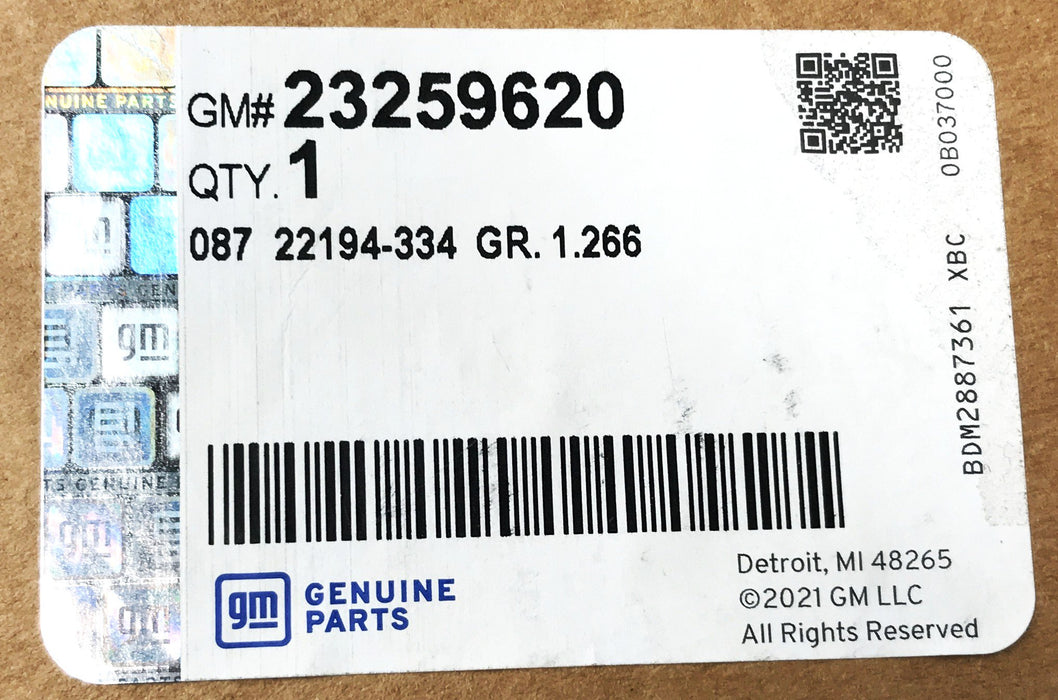 GM OEM Black Front Grille with Chrome Surround 23259620 NOS
