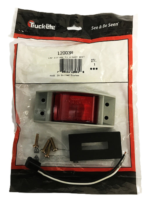 Truck-Lite Marker/Clearance Lamp Assembly 12003R [Lot of 3] NOS