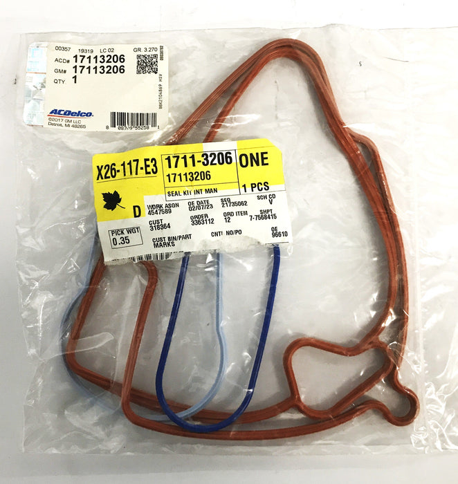 GM Intake Manifold Seal Kit 17113206 NOS