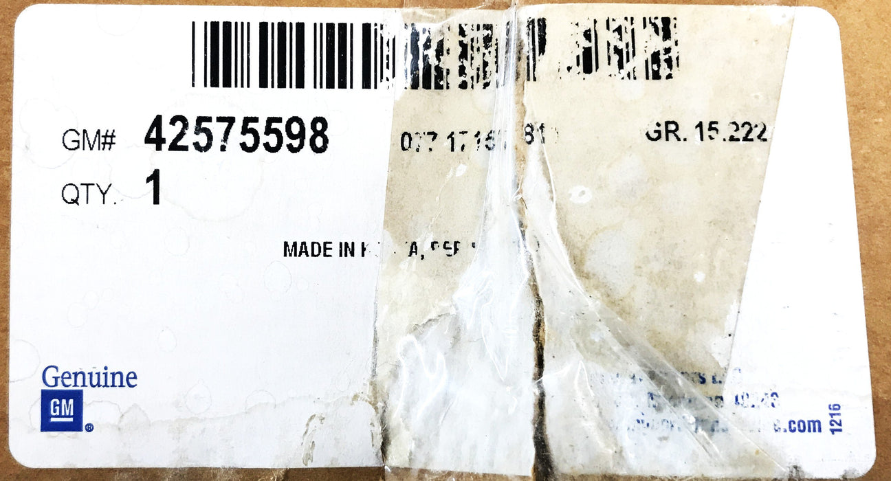 GM Cargo Area Liner 42575598 NOS