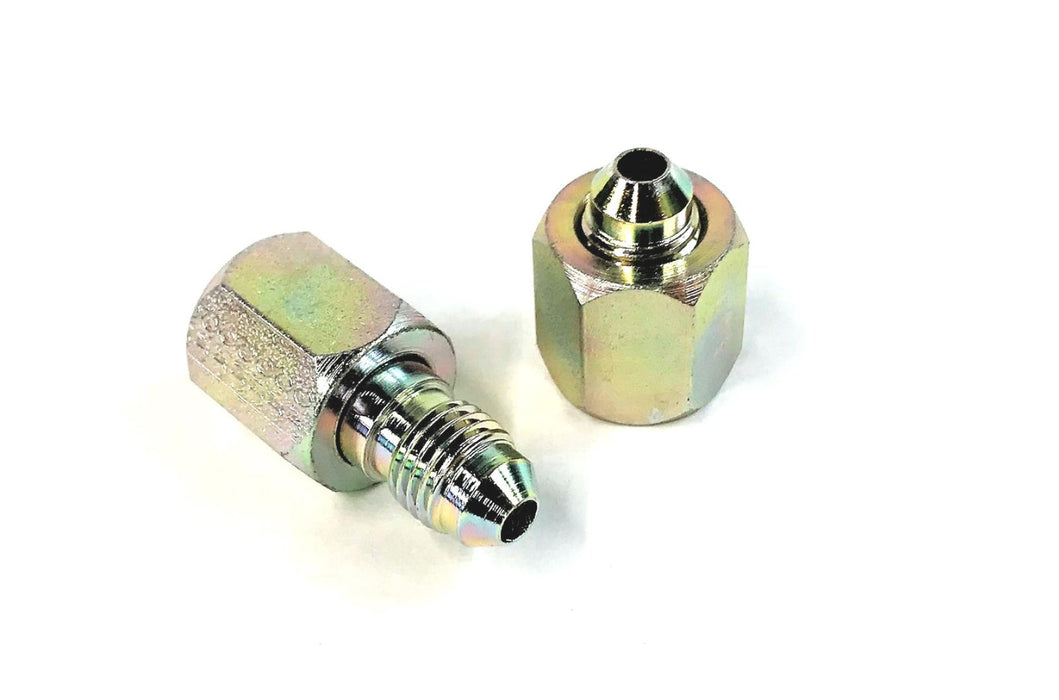 AEROQUIP AIR/FUEL DELIVERY REDUCER AN FLARE SWIVEL FBM2408 [LOT OF 2] NOS