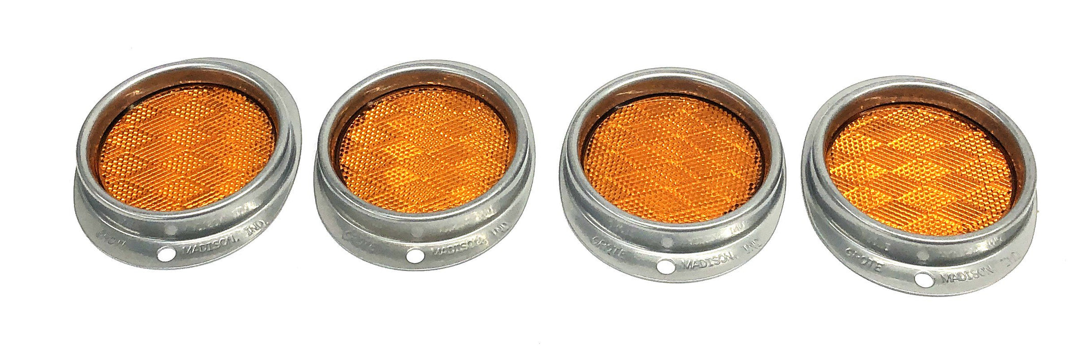 Grote Amber Reflector With Housing 4019 [Lot of 4] NOS