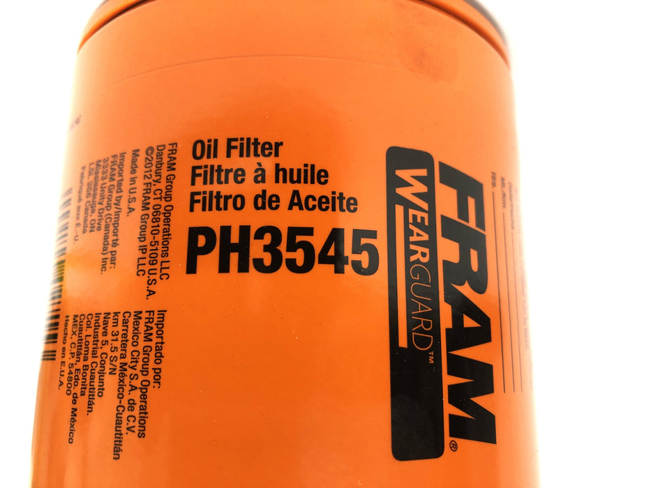 Fram WearGuard Oil Filter PH3545 NOS