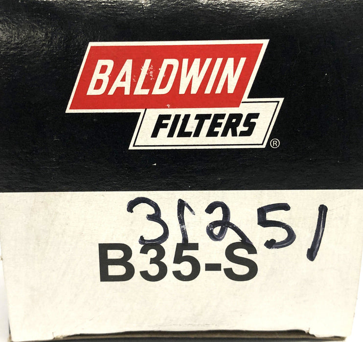 Baldwin Oil Filter B35-S [Lot of 2] NOS