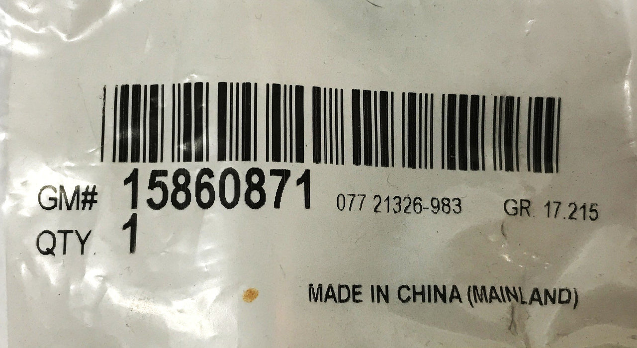 GM OEM Rear Liftgate Decal Sticker 15860871 NOS