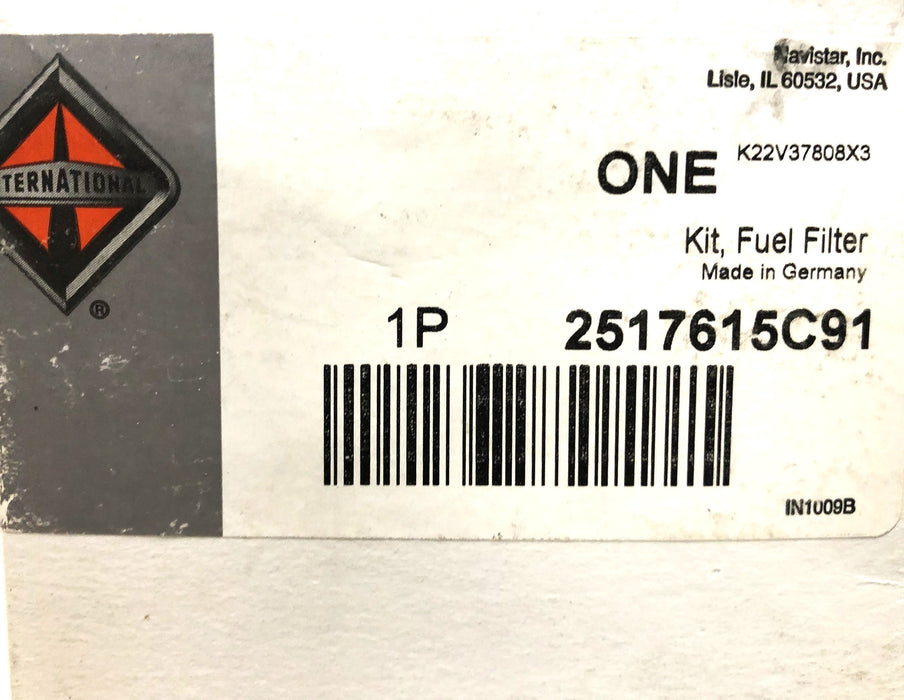 International Fuel Filter Kit 2517615C91 NOS