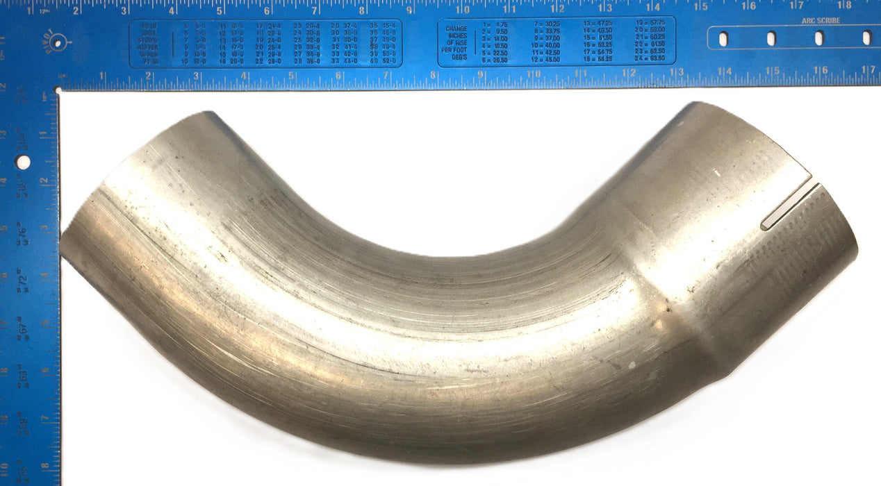 Power Products 4" Aluminized 90° Exhaust Elbow 10490-10A NOS