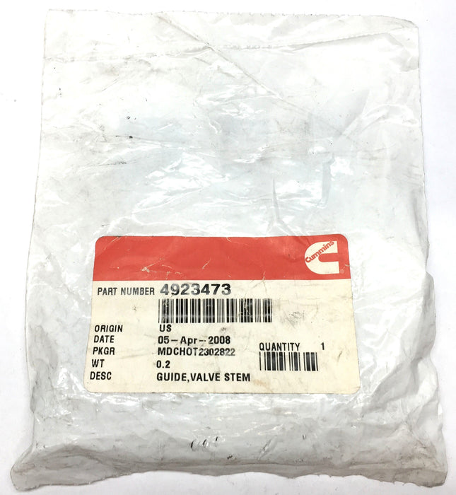 Cummins Valve Stem Guide 4923473 NOS