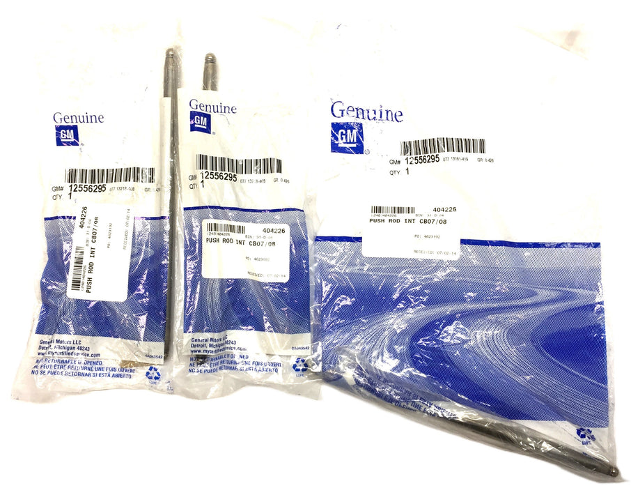 General Motors/GM Push Rod 12556295 [Lot of 3] NOS