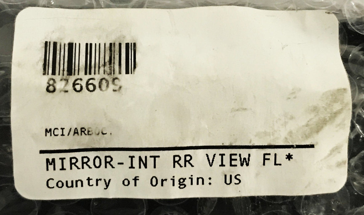 New Flyer Rear View Mirror Assembly 826609 NOS